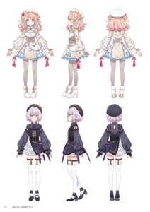 Rating: Safe Score: 10 Tags: character_design garter hechima heels heterochromia kano_mahoro lon_(mklntic) pantyhose stockings thighhighs User: himeno_nanako