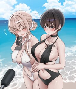 Rating: Questionable Score: 8 Tags: gwan-e swimsuits tattoo User: BattlequeenYume