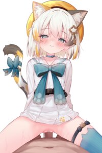 Rating: Explicit Score: 33 Tags: animal_ears censored garter leafpie_zaurus loli nekomimi nopan penis pussy seifuku sex skirt_lift tail thighhighs wet User: Anonymous