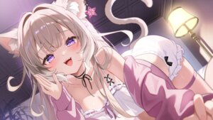 Rating: Questionable Score: 54 Tags: animal_ears bloomers garter lingerie nekomimi neo-porte satoupote tail wallpaper yozuna_niu User: Anonymous