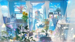 Rating: Safe Score: 41 Tags: ashima dress heels see_through skirt_lift summer_dress wallpaper User: Anonymous