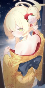 Rating: Questionable Score: 40 Tags: blue_archive halo jiuchong_ying_fengxue kimono loli open_shirt professor_niyaniya sarashi undressing User: Aleax