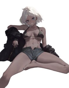 Rating: Questionable Score: 30 Tags: bafangyu bikini_top gundam gundam_suisei_no_majo open_shirt secelia_dote swimsuits User: VigorousMMM