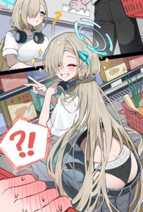 Rating: Questionable Score: 20 Tags: ass blue_archive gonggo halo headphones ichinose_asuna pantsu wardrobe_malfunction User: Genex