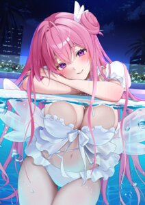 Rating: Questionable Score: 49 Tags: bikini dorothy_(nikke) goddess_of_victory:_nikke nigi_(ngmnoym) swimsuits wet wings User: BattlequeenYume