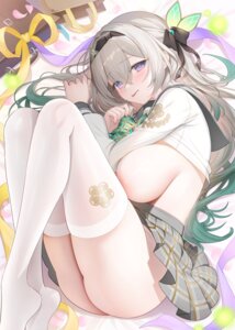 Rating: Questionable Score: 135 Tags: areola breasts firefly honkai:_star_rail miko_(royal_milk) no_bra nopan seifuku shirt_lift skirt_lift thighhighs User: Anonymous