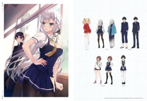 Rating: Safe Score: 9 Tags: gym_uniform japanese_clothes kimono pantyhose rosuuri seifuku thighhighs User: Anonymous