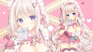 Rating: Questionable Score: 23 Tags: ambitious_mission arise_atena garter hontani_kanae maid no_bra saga_planets thighhighs valentine wallpaper User: himeno_nanako