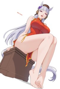 Rating: Questionable Score: 35 Tags: animal_ears chinadress gold_ship_(umamusume) melowh pantsu tail uma_musume_pretty_derby User: VigorousMMM