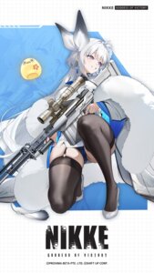 Rating: Questionable Score: 31 Tags: asian_clothes cameltoe goddess_of_victory:_nikke gun heels pantsu skirt_lift snow_crane stockings tagme thighhighs User: moonian
