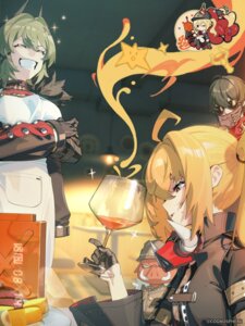 caesar_king chibi horns luciana_de_montefio megane tagme zenless_zone_zero