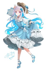Rating: Safe Score: 20 Tags: dress heels jpeg_artifacts lize_helesta nijisanji see_through skirt_lift usushio User: 弱受猫