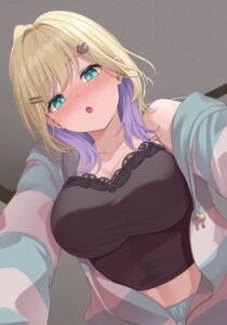 Rating: Questionable Score: 26 Tags: iris_black_games kurumi_noah lingerie pajama vspo! yoppy_paint User: Hyunpil