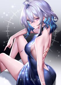 Rating: Questionable Score: 47 Tags: dress galbrena garter no_bra ringeko-chan tattoo wuthering_waves User: VigorousMMM
