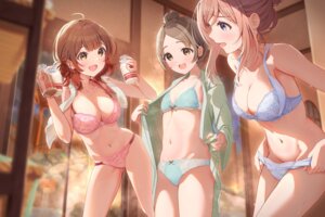Rating: Questionable Score: 62 Tags: bra fujinomiya_reicho gakuen_idolm@ster hanami_ume himesaki_rinami kuramoto_china open_shirt pantsu panty_pull the_idolm@ster towel undressing wet yukata User: saemonnokami