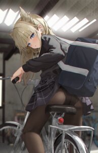 Rating: Questionable Score: 74 Tags: animal_ears arknights arknights:_endfield ass pantsu pantyhose perlica_(arknights) see_through seifuku shikyou_yoru skirt_lift sweater wardrobe_malfunction User: VigorousMMM