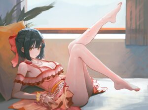Rating: Questionable Score: 55 Tags: dress qingli_ye skirt_lift takafuji_kako the_idolm@ster the_idolm@ster_cinderella_girls User: VigorousMMM
