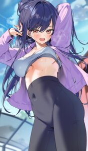 bra itohana open_shirt wet