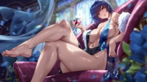 yelan from genshin impact by queasy s
