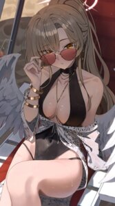 Rating: Questionable Score: 18 Tags: angel blue_archive kirifuji_nagisa megane see_through swimsuits tagme wet wet_clothes wings User: 素晴