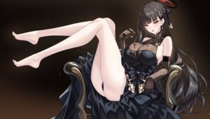 Rating: Questionable Score: 56 Tags: blue_archive cream dress halo merufena no_bra pantsu see_through skirt_lift thong tsukatsuki_rio User: Arsy