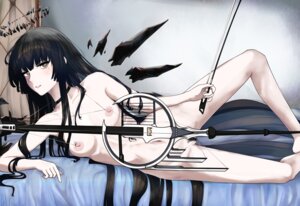3_iq_tuna angel arknights censored naked nipples pubic_hair pussy virtuosa_(arknights) wings