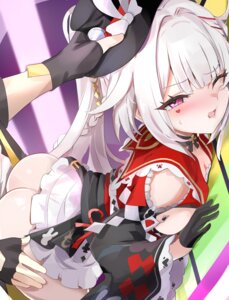 Rating: Questionable Score: 30 Tags: honkai:_star_rail lolita_fashion nopan skirt_lift sparkle sparxie tattoo tomas_(kaosu22) wa_lolita User: Anonymous