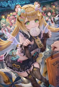 Rating: Safe Score: 45 Tags: animal_ears aria_(zenless_zone_zero) ju_fufu nangong_yu nekomimi see_through stockings sunna_(zenless_zone_zero) tail thighhighs torino_akua uniform wings zenless_zone_zero User: Anonymous