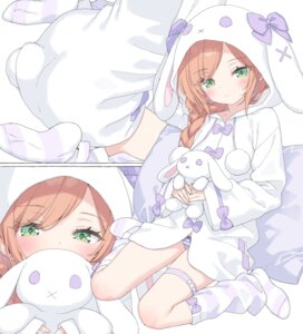 Rating: Questionable Score: 53 Tags: animal_ears bunny_ears garter kani_biimu loli minazuki_sarami pajama pantsu shimapan tail User: himeno_nanako