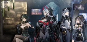 dress horns leotard mecha_musume no_bra punishing:_gray_raven stitchme tagme thighhighs