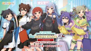 Rating: Safe Score: 9 Tags: asian_clothes fishnets garter handa_roco headphones mochizuki_anna nakatani_iku nonohara_akane satake_minako shiraishi_tsumugi tagme the_idolm@ster the_idolm@ster_million_live! torn_clothes uniform wallpaper User: moonian
