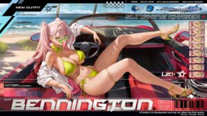 Rating: Questionable Score: 43 Tags: azur_lane bennington_(azur_lane) bikini dress_shirt expression garter heels jpeg_artifacts megane open_shirt see_through swimsuits tagme wallpaper User: moonian