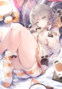 Rating: Safe Score: 52 Tags: fal_maro mukuchi_na_ore_ga_shinya_ni_tsuuwashiteiru_no_wa_class_no_ichiban_bijin_na_yuutousei_deshita pajama saginuma_sakura User: abdd