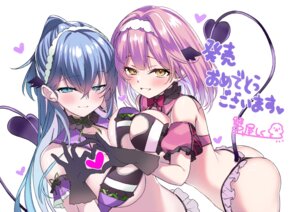 Rating: Questionable Score: 3 Tags: bra kaniya_shiku pantsu symmetrical_docking tail thong User: himeno_nanako
