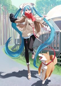 hatsune miku from vocaloid by pentagon