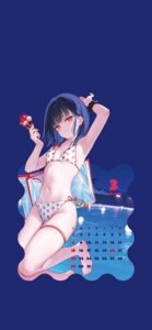 Rating: Questionable Score: 21 Tags: bikini calendar garter ichigo_(mignon) jpeg_artifacts mignon swimsuits User: hrbzz