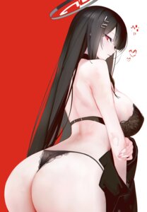 Rating: Questionable Score: 18 Tags: ass blue_archive bra halo lingerie omone_hokoma_agm pantsu thong tsukatsuki_rio User: Arsy