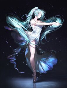 hatsune miku from vocaloid by bangsom