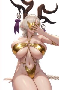 Rating: Questionable Score: 47 Tags: azur_lane horns mizikayo owari_(azur_lane) pointy_ears swimsuits User: Genex