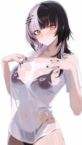 Rating: Questionable Score: 7 Tags: bra hololive hololive_english lingerie pantsu pantsu_shot see_through shiori_novella thong wet wet_clothes User: lacepanties