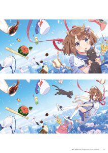 Rating: Safe Score: 8 Tags: hechima heels horns kano_mahoro neko seifuku skirt_lift thighhighs User: himeno_nanako