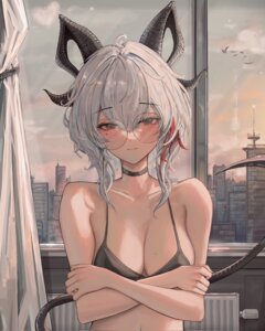 bra breast_hold horns megane riuv187567 tail wuthering_waves zani