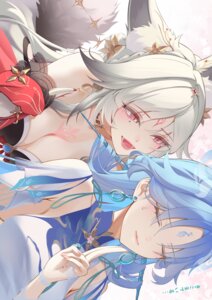 Rating: Questionable Score: 26 Tags: animal_ears asian_clothes chigusa7h hsin_(wuthering_waves) kitsune no_bra qingxiao see_through tail tattoo wuthering_waves User: VigorousMMM Rating: Questionable Score: 26 Tags: animal_ears asian_clothes chigusa7h hsin_(wuthering_waves) kitsune no_bra qingxiao see_through tail tattoo wuthering_waves User: VigorousMMM