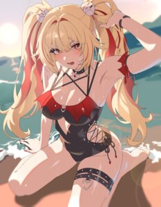 Rating: Questionable Score: 23 Tags: claret_flint garter nvl swimsuits wet zenless_zone_zero User: VigorousMMM
