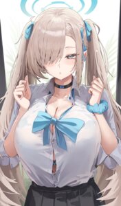 Rating: Questionable Score: 20 Tags: blue_archive bra halo ichinose_asuna jun_daniell open_shirt see_through seifuku wet User: VigorousMMM