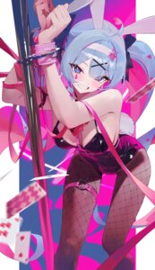 Rating: Questionable Score: 50 Tags: animal_ears bondage bunny_ears bunny_girl fishnets garter hatsune_miku modare no_bra pantyhose rabbit_hole_(vocaloid) tail tattoo vocaloid User: lacepanties