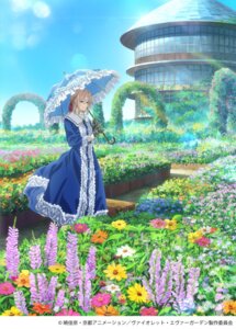 Rating: Safe Score: 13 Tags: dress jpeg_artifacts landscape mecha_musume skirt_lift tagme umbrella violet_evergarden violet_evergarden_(character) User: Vertrio