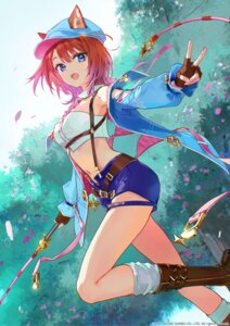 animal_ears atelier atelier_resleriana garter inumimi koei_tecmo no_bra rias_eidreise tiv weapon