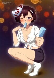 Rating: Questionable Score: 26 Tags: aquastar_inc. kirei_ni_shite_moraemasu_ka. no_bra open_shirt wakasagi_kuriru wet User: drop