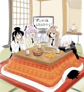 Rating: Safe Score: 11 Tags: himekawa_nene igarashi_masakuni inohana_rikka kirino_iko mayonaka_heart_tune seifuku sheets sweater uzuki_shinobu yamabuki_arisu User: VigorousMMM